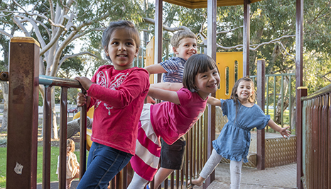 Kids at the park